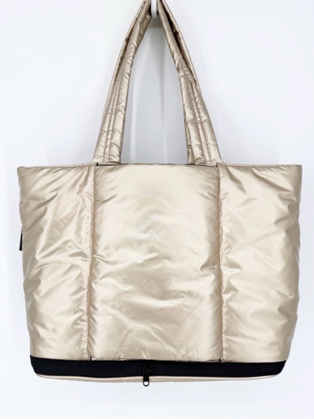 Calpak Gold Metallic Tote Bag - Picture 5 of 7
